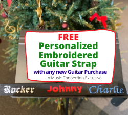 Free Guitar Strap with Guitar Purchase