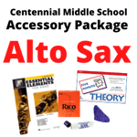 Centennial MS Alto Sax Band Program Accessory Pkg Only