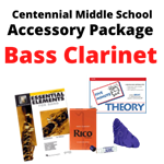 Centennial MS Bass Clarinet Band Program Accesory Pkg