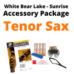 White Bear Lake Sunrise Middle Tenor Sax Band Program Accessory Pkg