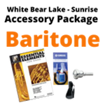 White Bear Lake Sunrise Baritone/Euphonium Band Program Accessory Pkg