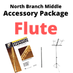 North Branch Middle Flute Band Program Accessory Package Only