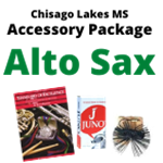 Chisago Lakes MS Alto Sax Band Program Accessory Pkg