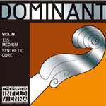4/4 Dominant Violin Set - Wound Ball End E