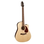 Seagull Coastline Slim Cutaway Spruce Guitar with QIT Pickup and Gig Bag