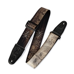 Levy's 2" Wide Polyester Guitar Strap with Artist Design