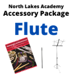 North Lakes Academy Flute Accessory Pkg Only