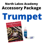 North Lakes Academy Trumpet Accessory Pkg Only