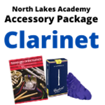 North Lakes Academy Clarinet Accessory Pkg Only