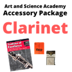 Art and Science Academy Clarinet Band Program Accessory Pkg Only