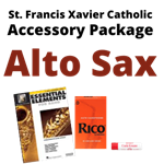 St. Francis Xavier Catholic School Alto Sax Band Program Accessory Pkg Only