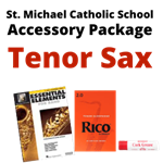 St. Michael Catholic School Tenor Sax Band Program Accessory Pkg Only