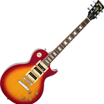 Vintage Guitar Vintage V1003 Reissued Les Paul Style 3 Pick Up Electric Guitar - Cherry Sunburst