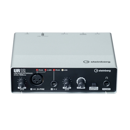 Music Connection Online Store - Steinberg UR12 2x2 USB 2.0 Audio