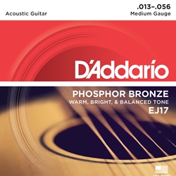 13-56 Medium Phosphor Bronze Acoustic Guitar Strings Set