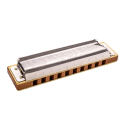 "A" Marine Band Harmonica