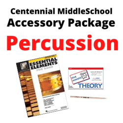 Centennial MS Percussion Band Program Accessory Pkg Only