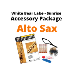 White Bear Lake Sunrise Middle Alto Sax Band Program Accessory Pkg