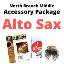 North Branch Middle Alto Sax Band Program Accessory Pkg Only