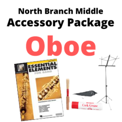 North Branch Middle Oboe Band Program Accessory Package Only