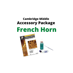 Cambridge Middle School French Horn Band Program Accessory Pkg Only