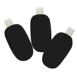 Mouthpiece Patch 3 Pack Black