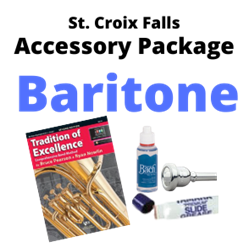 St. Croix Falls Baritone-Euphonium Band Program Accessory Pkg Only