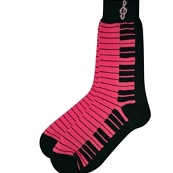 Keyboard Socks Neon Pink