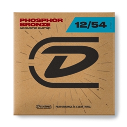 Dunlop 12-54 Light Phosphor Bronze Acoustic Set