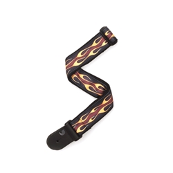 Hot Rod Flame Guitar Strap