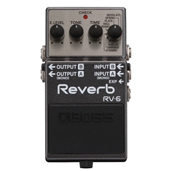 Boss RV6 Digital Reverb Pedal