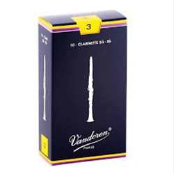 Box Vandoren Clarinet #2.5 Reeds (10)