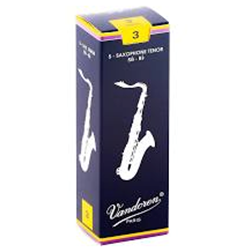 Box Vandoren Tenor Sax #2.5 Reeds (5)