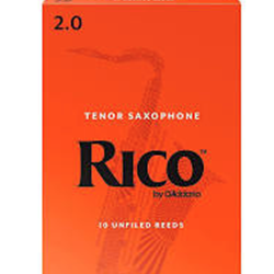 Box (10) Rico #2 Tenor Sax Reeds