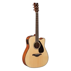 Yamaha FGX800C AC/EL Cutaway Dreadnaught Guitar