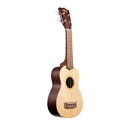 Kala KA15SS Mahogany Spruce Top Soprano Ukulele