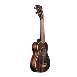 Kala KAEBYS Striped Ebony Soprano Ukulele