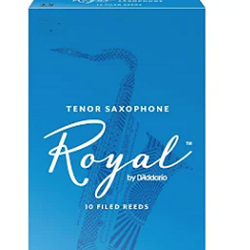 Box Rico Royal Tenor Sax Reeds (10)