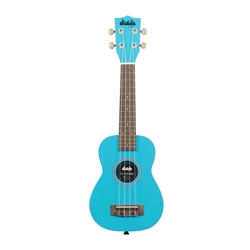 Blue Yonder Ukadelic Soprano Ukulele with Tote