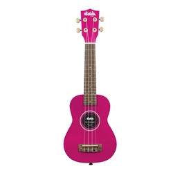 Dragonfruit Ukadelic Soprano Ukelele with Tote