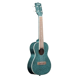 Kala Rhapsody in Blue Sparkle Concert Ukulele