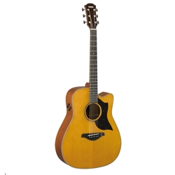 Yamaha A5M ARE Dreadnaught Cutaway AC/EL Guitar with Hardshell Case