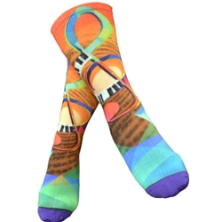 G Clef Sublimation Socks