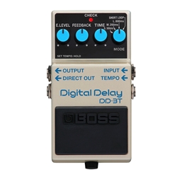 Boss DD3T Digital Delay Pedal with Tap Tempo