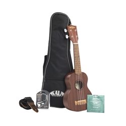 KA15S Bundle Mahogany Soprano Ukulele