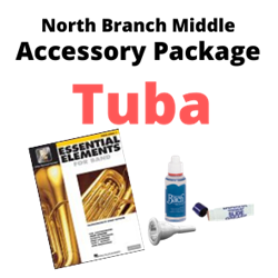 North Branch Middle Tuba Band Accessory Package Only