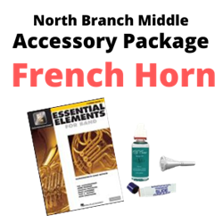 North Branch Middle French Horn Band Accessory Package Only