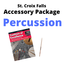 St. Croix Falls Percussion Band Program Accessory Pkg Only