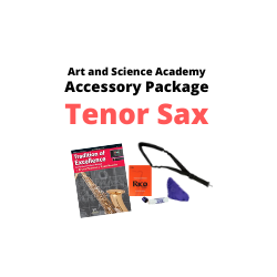 Art and Science Academy Tenor Sax Band Program Accessory Pkg Only