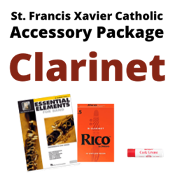 St. Francis Xavier Catholic School Clarinet Band Program Accessory Pkg Only